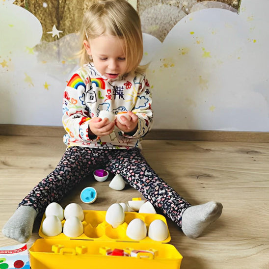 Oeufs Éducatifs Géométrique Jouets, Enfants