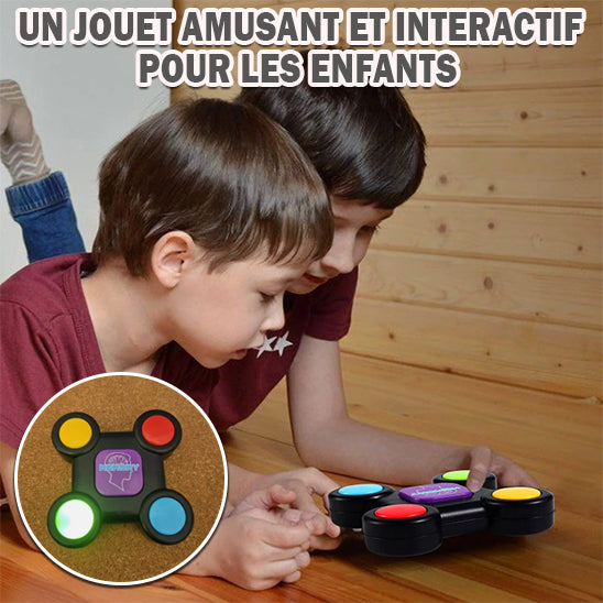 Machine de jeu de mémoire éducative avec lumières et sons