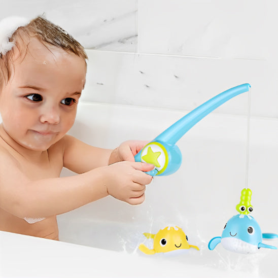 Jouets Aquatiques avec Filet de Pêche pour la Douche