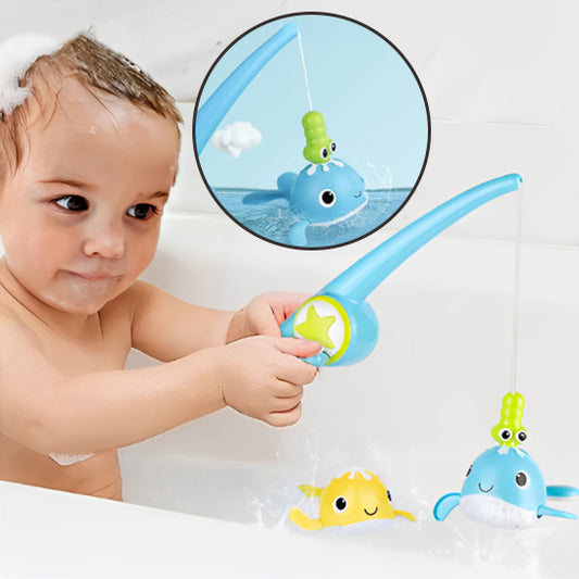 Jouets Aquatiques avec Filet de Pêche pour la Douche