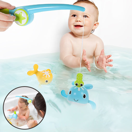 Jouets Aquatiques avec Filet de Pêche pour la Douche