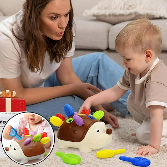 Jouet Sensoriel Motricité Fine Bebe Jeux Éducatif pour Apprendre à Compter et Les Couleurs