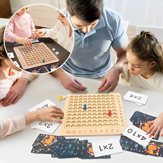 Planche d'apprentissage des mathématiques - Jeu éducatif en bois - Pour enfant