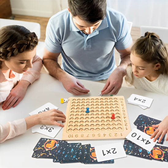 Planche d'apprentissage des mathématiques - Jeu éducatif en bois - Pour enfant