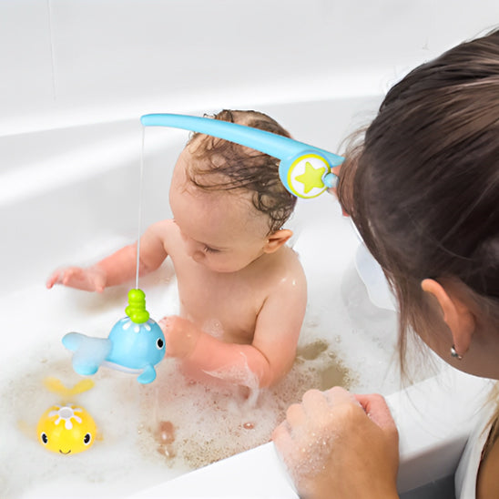 Jouets Aquatiques avec Filet de Pêche pour la Douche