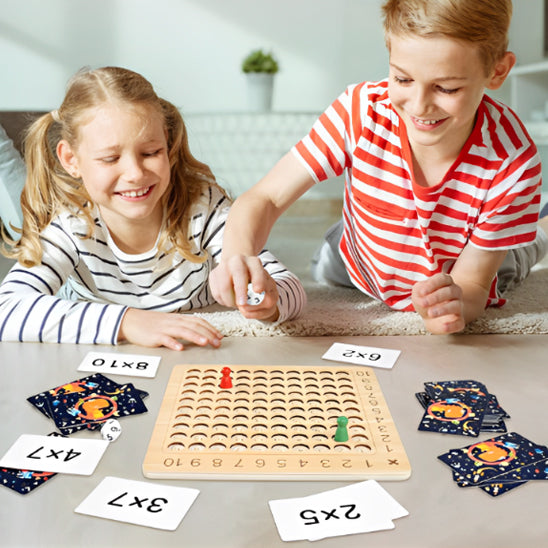 Planche d'apprentissage des mathématiques - Jeu éducatif en bois - Pour enfant