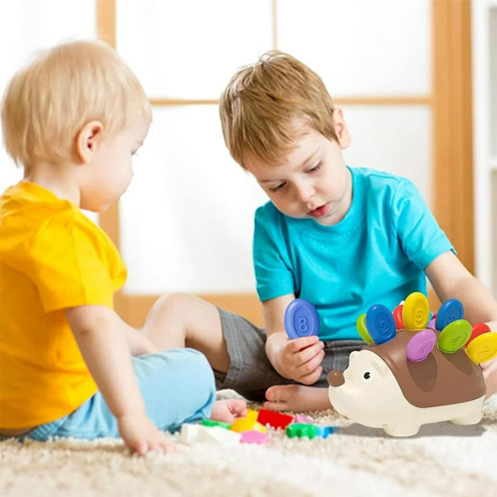 Jouet Sensoriel Motricité Fine Bebe Jeux Éducatif pour Apprendre à Compter et Les Couleurs