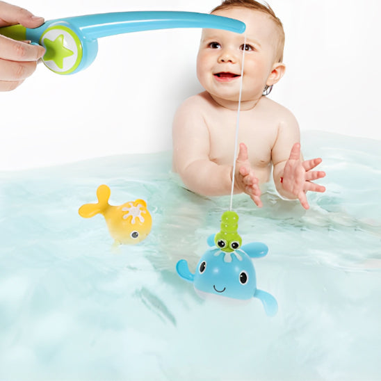 Jouets Aquatiques avec Filet de Pêche pour la Douche